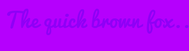 Image with Font Color 8F00F6 and Background Color B500FD